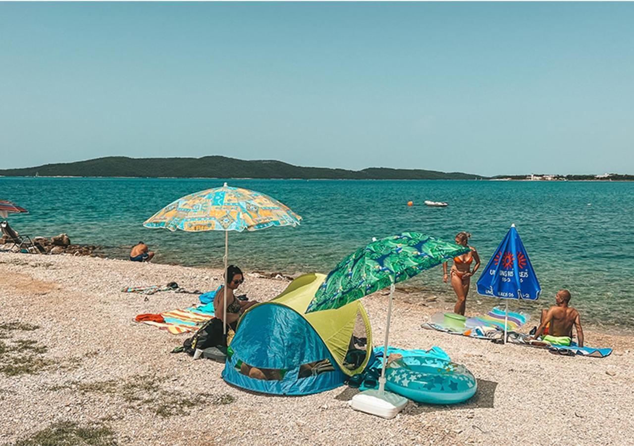 Luxury Beach Apartment W Sunset Sea Views Sibenik Exterior photo